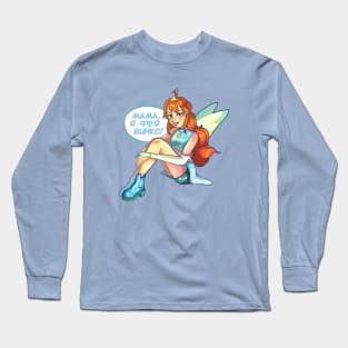 Winx Club Bloom "Mom, I'm fairy Winx!" Long Sleeve T-Shirt